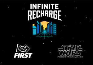 2020 FIRST robotics game: Infinite Recharge logo
