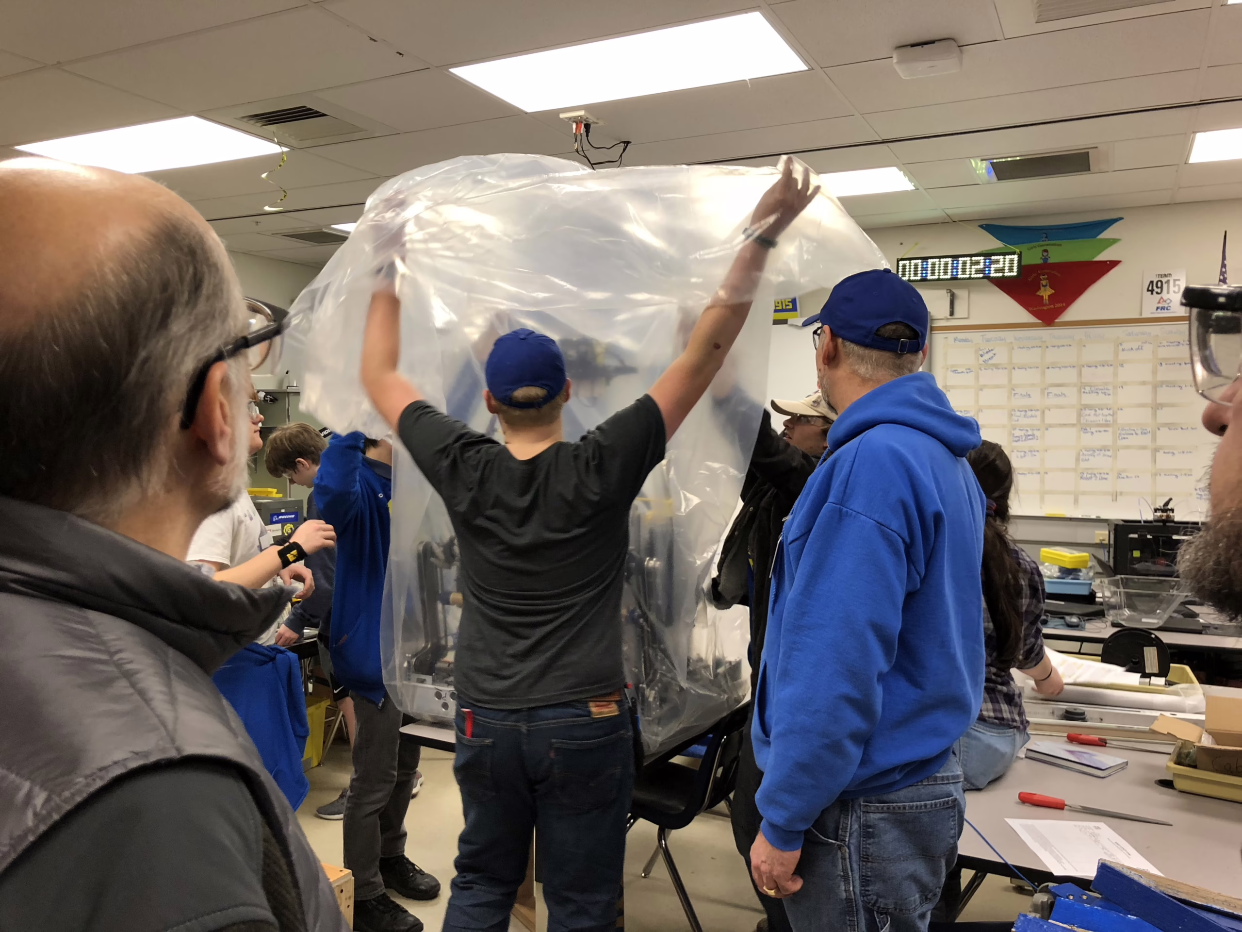 bagged robot